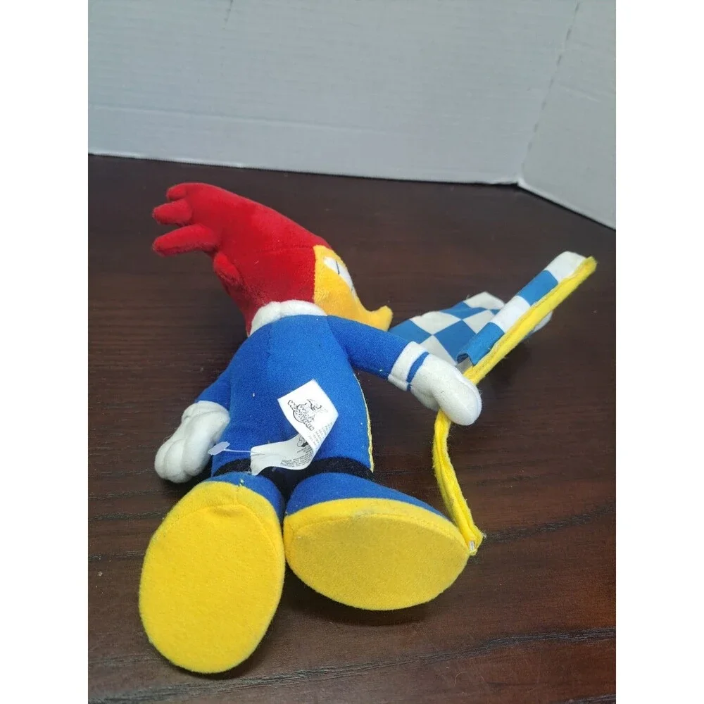 Vintage Nascar Woody Woodpecker With Flag